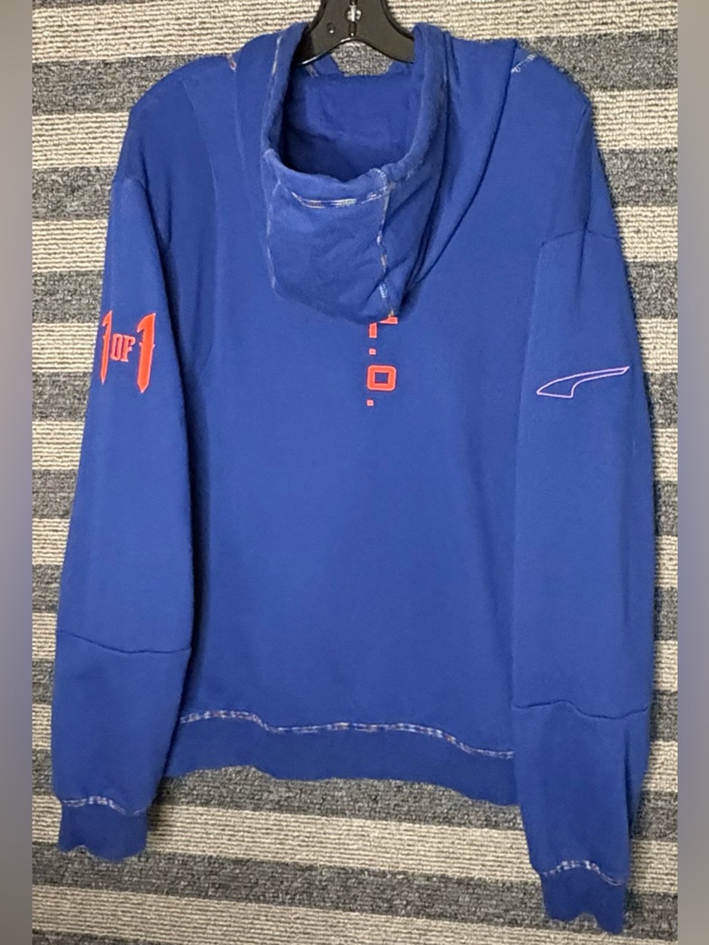 Puma x LaMelo Ball "Rare" Warm Up Hoodie Sweatshirt Elektro Blue Men’s XL - Picture 10 of 12